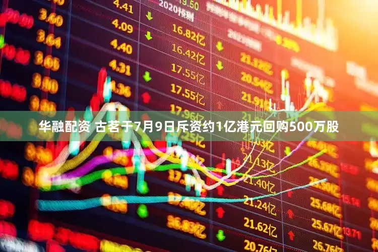 华融配资 古茗于7月9日斥资约1亿港元回购500万股